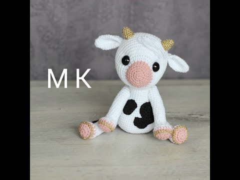 Видео: 🐮🧶🔥ВЯЗАНЫЙ БЫЧОК/ Символ 2021 года/ Мастер класс,1 часть.