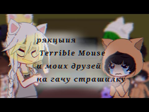Видео: Рякцыия Terrible Mouse и моих друзей на  страшилку в видео @user-kt1hx7gw2i @Vina4ka @АминаЖенетль 💓