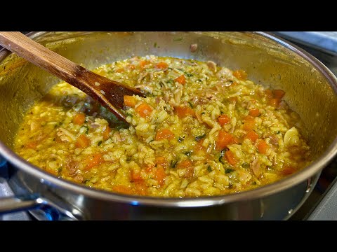 Видео: Ориз с бекон на тиган - Българско РИЗОТО