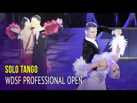 Видео: Соло Танго = WDSF Professional Division Open Финал