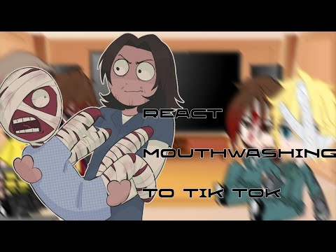 Видео: React Mouthwashing to tik Tok | Rus/Eng АУ