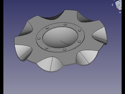 Видео: FreeCad Деталь во фрикаде