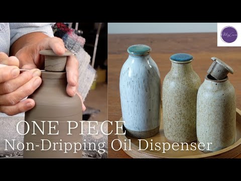 Видео: ONE PIECE «Некапающий дозатор масла» для гончарного круга