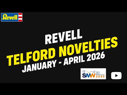 Видео: Telford ScaleModel World 2025: представлены все новые модели Revell!