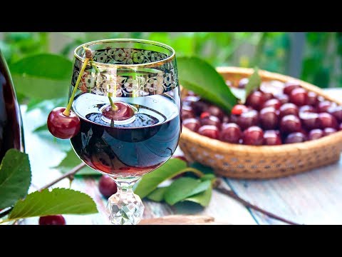 Видео: 🍒🍷ВИШНЕВАЯ НАСТОЙКА - Вкуснейший напиток из вишни на водке🍷🍒