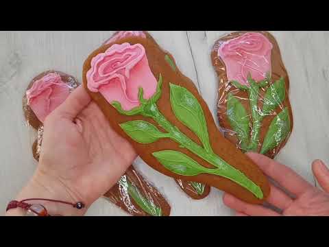 Видео: Пряники Розочки