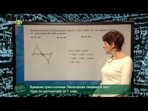Видео: Еднакви триъгълници, На фокус 7. клас - 23.05.2021 по БНТ
