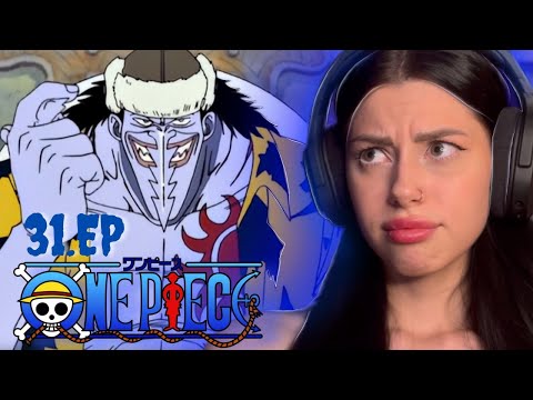 Видео: Пират-рыбочеловек Арлонг ! Ван-Пис 31 серия | Реакция на аниме | Lizkabumka