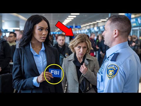 Видео: Охрана задержала чернокожую женщину за «споры», а затем она показала ей значок ФБР...
