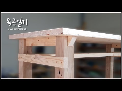 Видео: универсальная скамья / Sliding dovetail joints meet dowels for a MULTI-PURPOSE BENCH [woodworking]