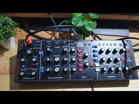 Видео: Behringer Model D - Мой обзор и опыт эксплуатации синтезатора