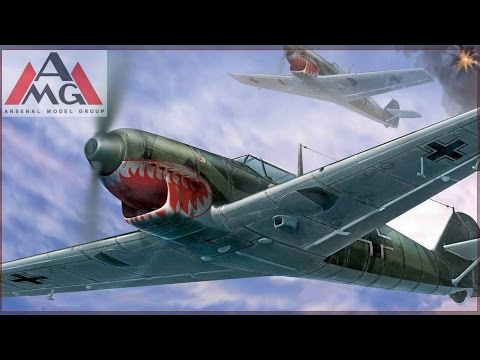 Видео: ПОЛНОЕ ВИДЕО СБОРКИ MESSERSCHMITT Bf 109C от AMG.