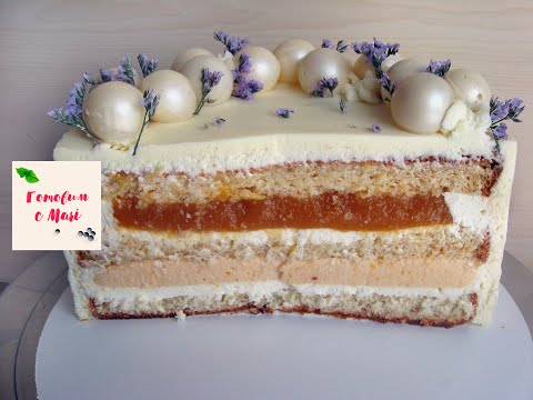 Видео: ТОРТ НА АБРИКОСОВОМ ВАРЕНЬЕ готовим с Mari