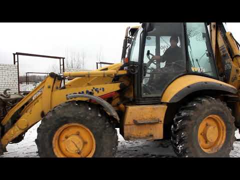 Видео: Белорусский дизель в японский экскаватор Коматсу