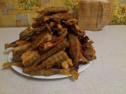 Видео: Жареный окунь это пища богов.