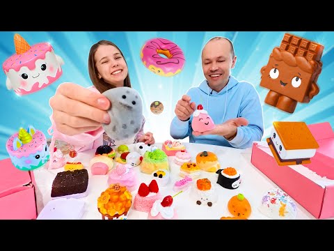Видео: Моя новая коллекция таба сквиши
