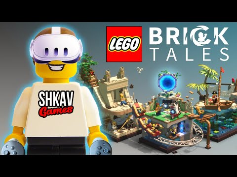 Видео: ЭТО ЛЕГО, НО В СМЕШАННОЙ РЕАЛЬНОСТИ! Играем в LEGO Bricktales VR!