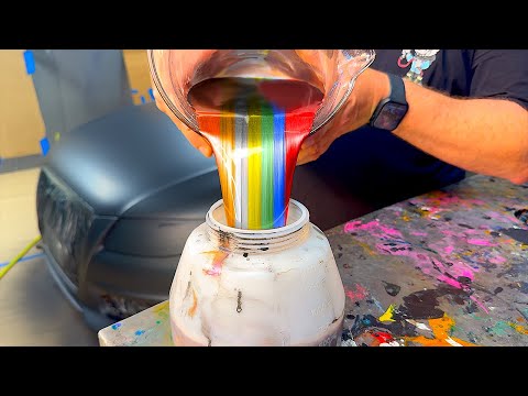 Видео: ПРЕДУПРЕЖДЕНО, что нельзя смешивать ВСЕ 7 карбоновых жемчужин (мы все равно это сделали)