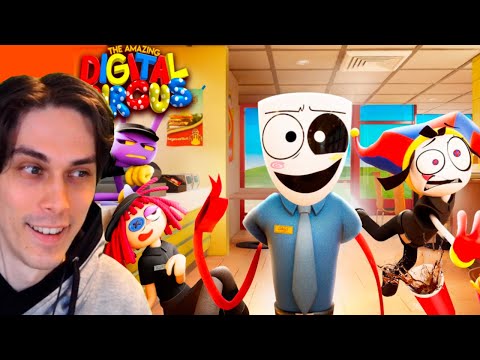 Видео: 4 СЕРИЯ УДИВИТЕЛЬНЫЙ ЦИФРОВОЙ ЦИРК - Серия 4: Фастфуд Маскарад - THE AMAZING DIGITAL CIRCUS - Ep 4