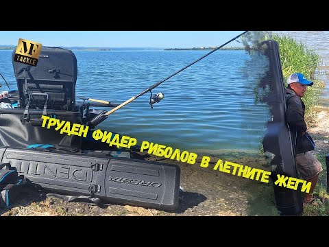 Видео: Труден фидер риболов в летните жеги - feeder fishing