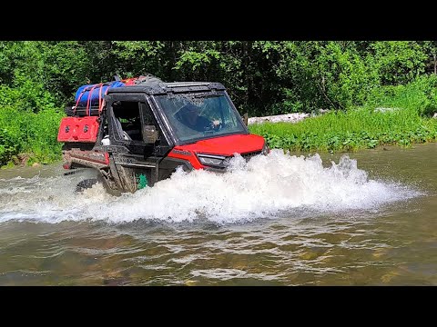 Видео: Aodes Workcross. Замер проходимости, тест защиты и багажной системы KTZ. 4 дня в Уральских горах.