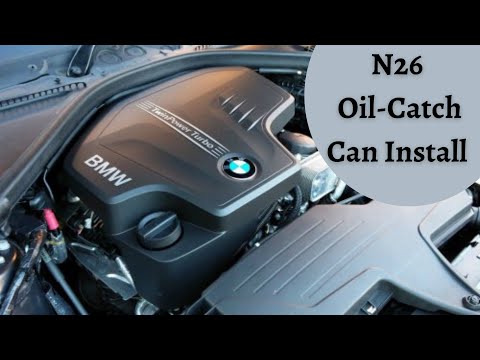 Видео: Установка маслоуловителя BMW F30 328i/320i 2012-2016 гг.