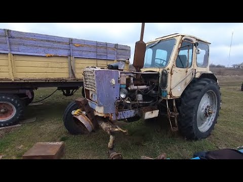 Видео: Новые камеры на сеялку и старое колесо на трактор