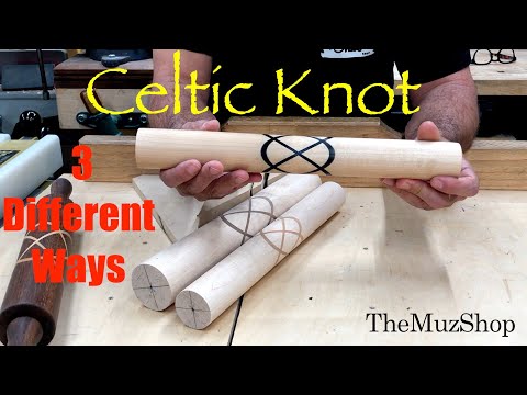 Видео: Кельтский узел, сделанный тремя разными способами (эксперимент)