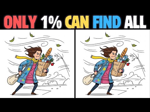 Видео: Большинство людей не замечают этих различий! А вы? ⚡🤔 #335