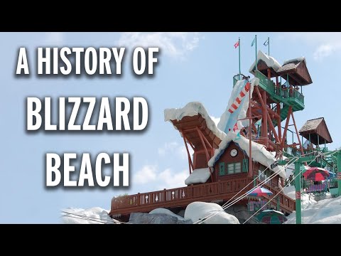 Видео: История Blizzard Beach: самого заброшенного парка Диснея