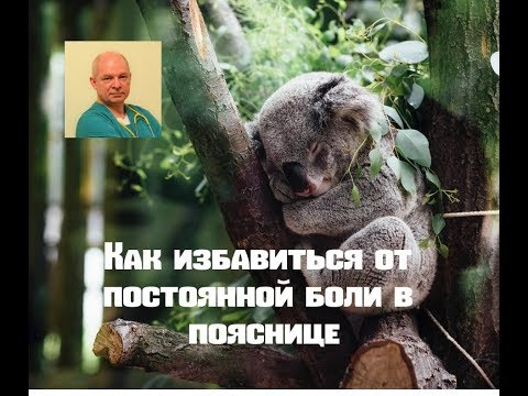 Видео: Как избавиться от постоянной боли в пояснице