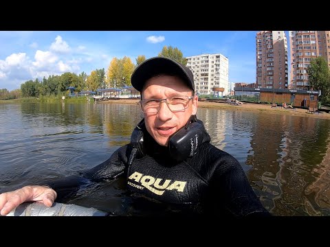 Видео: Я И ЗИМОЙ ЗДЕСЬ БУДУ ЗОЛОТО ИСКАТЬ. ( Поиск золота на пляже )