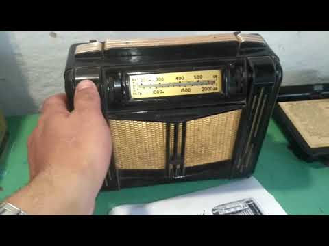 Видео: Ламповий батарейний радіоприймач "Дорожный"