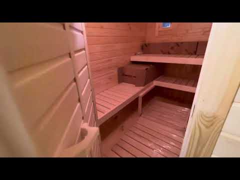 Видео: Баня квадро 4 метра за 260.000 рублей