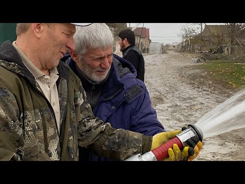 Видео: Ознакомление с системой пожаротушения с. Акнада .