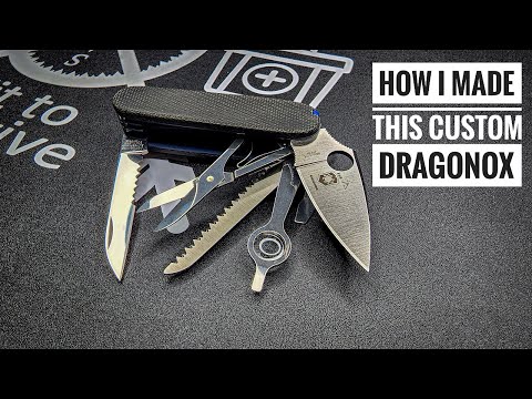 Видео: Как я сделал этот кастомный SAK (Dragonox Evo Huntsman)