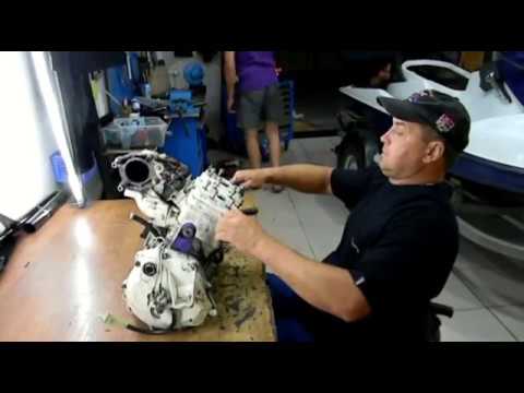 Видео: Ремонт гидроцикла BRP Sea Doo XP Rotax 787 двигатель прогорел поршень ремонт поршневой