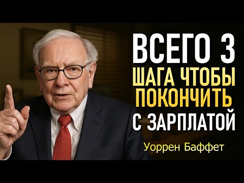 Видео: Миллиардер утверждает, что всего 3 шага делают тебя богатым (Уоррен Баффет)