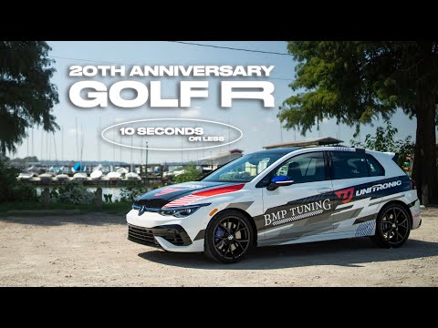 Видео: BMP Tuning X Unitronic MK8 Golf R Stock против Stage 1+ на динамометре и 1/4 мили