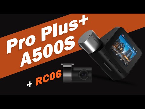 Видео: Обзор Xiaomi 70mai A500S (Dash Cam Pro Plus +) | Примеры видео передней и задней камеры