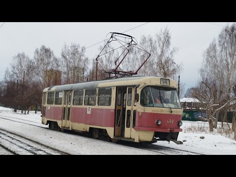 Видео: Трамвай №14 (Екатеринбург). Керамическая - Фрезеровщиков
