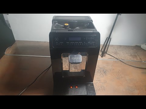 Видео: Krups EA89 течет под кофеварку