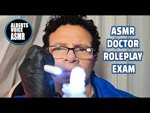 Видео: ⭐ASMR Ролевая игра «Медицинский осмотр у врача» | Очень детализированная и трогательная 🥼🩺 🇺🇸