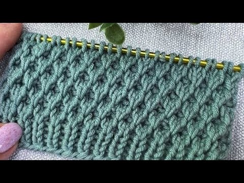 Видео: 💥ВАУУ! 🤫ЛУЧШЕ ОДИН РАЗ УВИДЕТЬ! Вязание спицами для начинающих.