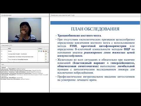 Видео: [Вэбинар] Рамазанова Р.М. Лимфома из клеток мантии. 16.03.2017 г.