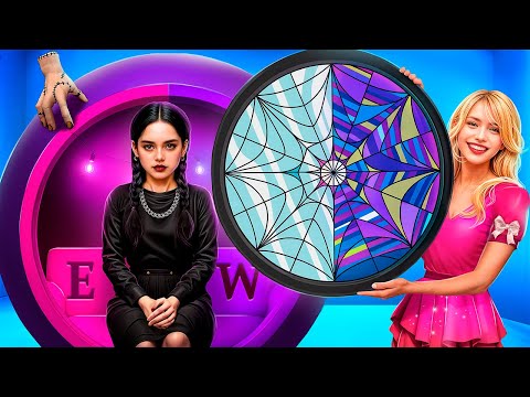 Видео: Уэнсдей Аддамс! Экстремальное Преображение Комнаты Подружек!
