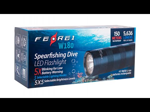 Видео: Честный обзор Ferei 180 месяц эксплуатации -есть что сказать:) подводная охота 2023 подводный фонарь