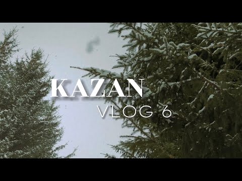 Видео: VLOG 6 Казань, мини-путешествие,  горные лыжи, Свияжские холмы, январские праздники