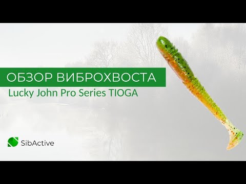 Видео: Обзор виброхвоста Lucky John Pro Series TIOGA