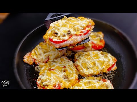 Видео: Мясо По-Французски На Сковородке!